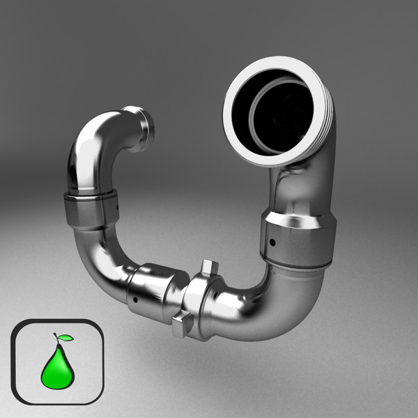 3d model swivel joint flowline - Swivel Flowline Joint by emma j